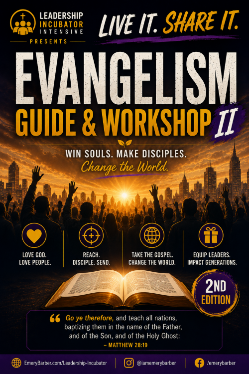 Live It! Share It! Evangelism Workshop Guide by Emery B. Barber 